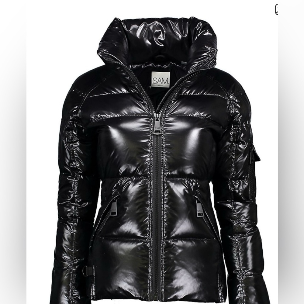 SAM. Freestyle Down Puffer Jacket in Black